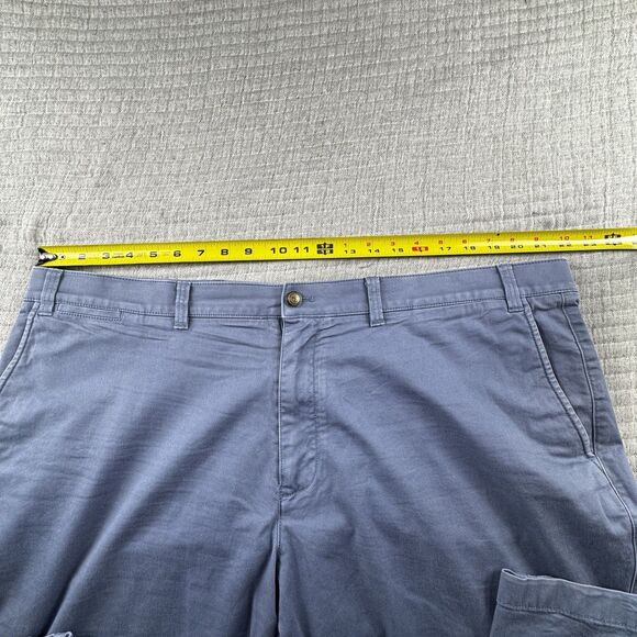 Duck Head Gold School Pant Men 42x32 Blue Chino Khaki Classic Fit Stretch - Picture 2 of 10